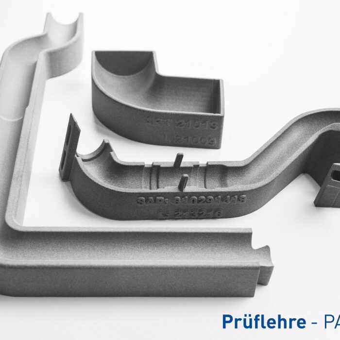 Prüflehre aus PA12 Material aus der 3D Abteilung